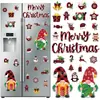 Imán de Refrigerador de Muñeco de Nieve Navideño Más Popular de Amazon Decoración de Pegatina Magnética para Refrigerador de Invierno con Papá Noel y Copo de Nieve