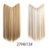 Peruca Cabelo Longo Liso Extensões de Cabelo em Forma de V Peça Única Extensões de Cabelo em Forma de U com 4 Presilhas Peruca Liso em Forma de V