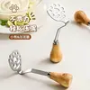 Aplastador de Papas Lindo Aplastador Herramienta para Hornear Aplastador de Comida para Bebés Acero Inoxidable Presionando Triturando Hogar