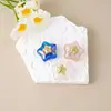 Cara Sonriente de Belleza Helada Agujero Pasante Estrella de Cinco Puntas Cuentas Sueltas Cadena para Celular Materiales DIY Joyería Hecha a Mano Accesorios Venta al por Mayor