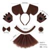 Suministro Exclusivo Transfronterizo de Diademas de Cabeza de Animal Dálmata, Accesorios para el Cabello de Perro Salchicha para Niños, Diademas Infantiles de Orejas de Cachorro de Venta Caliente Europeas y Americanas