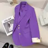 Blazer Primavera e Outono 2025 Moda Versátil Casual Novo Estilo Coreano Design Solto Temperamento Avançado Jaqueta de Terno