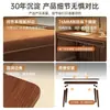 Escritorio Rectangular Simple para Vivienda de Alquiler, Escritorio Pequeño para Oficina en Casa para Adultos, Escritorio de Estudio para Dormitorio para Estudiantes, Escritorio para Computadora