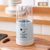 Jaula para palillos nórdica simple transparente con tapa, tubo de almacenamiento para palillos de dibujos animados de color sólido, cocina, cubierta antipolvo, jaula para palillos al por mayor