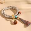 Pulsera de doble círculo con pastillas Bodhi Xingyue, venta al por mayor, de moda para mujer, con cuentas de Buda de alta densidad y aceite, con placa de juego y rosario.