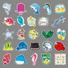 50 adesivos de grafite de desenho animado do oceano para laptop, mala, carro, AliExpress, adesivos de decoração de comércio exterior