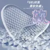 Media Plantilla de Gel para Metatarso Zapatos de Tacón Alto Rebote Suave Autoadhesiva Ajustable en Talla Media Partículas de Panal Suelas Antideslizantes Amortiguadoras