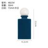 Procesamiento de Terciopelo 30ml 50ml Botellas de Perfume de Vidrio Venta Directa de Fábrica Botellas con Atomizador Personalizadas de Terciopelo Disponibles en Varios Colores