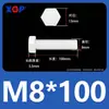 Varilla de Extensión para Tornillo M3M4M5M6M8M10M12 Plástico de Nylon Aislante Retardante de Llama Exterior Hexagonal
