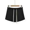 Shorts deportivos casuales estilo americano con cordón para mujer, nuevo modelo de verano 2026, de cintura alta, adelgazantes, cómodos, de corte holgado, que realzan la figura, hot pants