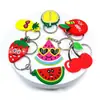 Llavero de Serie de Plantas Lindas de Dibujos Animados Colgante para Mochila Accesorios Llavero Colgante Lindo para Mochila Goma Suave de PVC