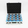 Er50-12Pcs Chuck Set de 1,0/4 polegadas a 19/32 polegadas Tamanho Er50 Spring Chuck Din649