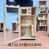 Villa Gato Villa Gato Casa de Gato de Madera Maciza Gabinete para Gato Jaula para Gato Espacio de Cápsula de Lujo Cama para Gato Árbol para Gatos Casa para Gatos