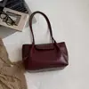 2026 Nuevo Bolso de Hombro Único Estilo Coreano para Mujer Personalidad Gran Capacidad para Viajar Bolso de Axila Bolso de Mano Simple de Nicho
