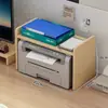 Estante de armazenamento para impressora, organizador de mesa, estante de armazenamento de arquivos para desktop doméstico, pequeno armário de copiadora de mesa