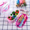 Set de Caja de Costura Doméstica Portátil Multifuncional Práctico Bolsa de Costura de Alta Gama Alta Calidad Caja de Costura Pequeña para Dormitorio