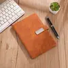 Set de caja de regalo empresarial personalizada para cuaderno A5, diario de alto valor estético, bloc de notas para reuniones de trabajo con logotipo personalizado