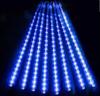 Luces Led de Lluvia de Meteoros de 12 Tubos, 10 Tubos, 8 Tubos, Luces Decorativas Solares Enchufables Impermeables para Exteriores, Guirnaldas Solares