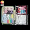 Bolsas Transparentes con Cierre para Ropa, Bolsas de Almacenamiento de Empaque Transparente de Plástico Pe Auto-Sellables, Bolsas Transparentes de Doble Cara con Cierre para Ropa