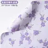 Papel de Regalo Floral de Primavera Flores Frescas Pequeñas Papel de Atmósfera Impermeable Material para Ramo de Flores Hecho a Mano Tienda de Flores DIY