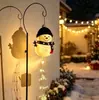 Nuevas Decoraciones Navideñas Muñeco de Nieve Fuente Mágica Luz de Jardín Fuente de Muñeco de Nieve Jardín