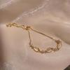 Pulsera de amor de circón super flash estilo ins coreano diseño nicho de alta gama exquisita pulsera de diamantes completa joyería al por mayor