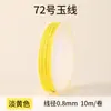 Venta directa de fábrica No.. 72 0.8 Cuerda Trenzada de Hilo de Jade DIY Pulsera de Joyería Tejida a Mano Hilo Colgante de Borla Cordón Venta al por Mayor