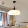 Lâmpada LED de Proteção Ocular de Espectro Total Estilo Creme Médio Lâmpada de Teto para Quarto Restaurante Estilo Nanyang Quarto de Princesa Estudo Lustre