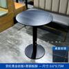 Restaurante Occidental Tienda de Hot Pot Comedor Mesa y Silla Combinación Pizarra de Roca Tienda de Snacks Té con Leche Comida Rápida Tienda de Malatang Mesa Pequeña Redonda Cuadrada