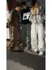 Calças Cargo Paratrooper Plissadas Estilo Japonês para Homens, Novas para Primavera e Outono, Bolso Grande, Tendência Retro High Street, Soltas Casuais, Calças Longas