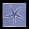 Espelho DIY Goma de Cristal Caindo Estrela do Mar Concha Água-viva Molde de Silicone Fazendo Acessórios de Joias Molde de Goma de Cristal Caindo