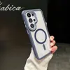 Capa de Celular Magnética 3 em 1, Cool e Estilosa, Adequada para Samsung S26Ultra, Design Simples e Nichado para A54/A57/S25/A55