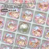 Diamantes para Manicura de Corte Rosa Octogonal, Brillantes Multifacéticos Rose Millennium K9 Vidrio de Alta Calidad Base Puntiaguda Joyería Especial para Manicura