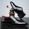 Venta Caliente AliExpress Transfronterizo Estilo Británico para Hombre Multiestilo Formal de Negocios Punta Puntiaguda Zapatos de Hombre