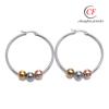 Pendientes de moda europeos y americanos, joyería de acero de titanio de moda transfronteriza, hebilla de oreja de bobina de personalidad, joyería de acero inoxidable simple al por mayor