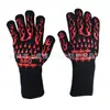 Resistentes a Altas Temperaturas Silicona Horno Barbacoa Anti-quemaduras Horno Microondas Resistente al Desgaste Cable Aislante Prepoxy Retardante de Llama Barbacoa Guantes Ignífugos