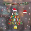 Decorações de Natal 2026 Véspera de Natal Decoração de Atmosfera para Janela Layout de Jardim de Infância Adesivos Eletrostáticos Adesivos para Janelas de Shopping