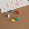 Uñas Creativas de Colores en Forma de 'I', Múltiples Tamaños Personalizables, Tablero de Corcho Combinado, Pared de Fotos, Chinchetas de Plástico, Chinchetas Hechas a Mano