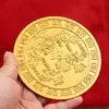 Quatro Bestas Divinas e Oito Trigramas, Seguro e Pacífico, para Casa Nova, Inauguração de Casa, Abertura de Negócios, Mesa de Escritório, Atração de Riqueza, Relevo Pintado Colorido, Ornamento da Cidade Shanhai