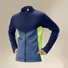 Chaqueta Cortavientos de Fitness para Correr de Otoño e Invierno Ropa Deportiva de Forro Polar para Exteriores Comercio Exterior Transfronterizo Abrigo Deportivo de Cuello Alto Personalización