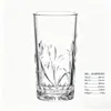 Ventas Directas de Fábrica en stock al por mayor vintage celebridad de internet ratán repujado vidrio resistente a altas temperaturas fresco Mori casero jugo