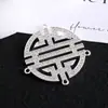Nuevo Elemento Mongol Completamente Incrustado de Diamantes Nudo Auspicioso Mongol Accesorios Artesanía Tradicional Incrustada de Diamantes Fabricante de Accesorios de Moda Mayorista