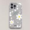 Nuevo Estuche Transparente con Brillo para iPhone 15 Pro Verano Estuche Creativo de Nicho para Teléfono Móvil Apple 14/13 Cubierta Protectora Anticolisión