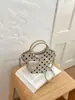 Bolso de Mano, Bolso de Hombro, Bolso Cruzado de Lunares de Moda 2026 Transfronterizo para Mujer, Bolso Cubo Casual de Alta Gama con Estilo