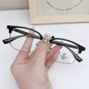H6614 estilo nuevo libro rojo estilo ins marco de cejas para hombre anteojos anteojos de sentido avanzado marco de anteojos para miopía de estudiante