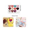 Pegatinas Creativas de San Valentín DIY Pegatinas de Amor Decoración de Regalo Pegatinas para Fiesta Decoración de Cuenta a Mano
