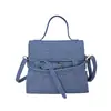 Bolso de Mano de Lona de Mezclilla Coreano para Mujer 2026 Nuevo de Moda Simple Pequeño Cuadrado Versátil Bolso Cruzado de Gama Alta