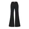 Calça Flare Sexy Slim-Fit Hot Girl 2026 Nova Alta Elasticidade Emagrecedora Engrossada Casual Alongadora de Pernas Calça Esportiva