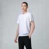 Camiseta básica de 190g camiseta de manga corta estampado de logotipo teñido anudado camiseta de algodón blanco puro camiseta publicitaria para hombre y mujer
