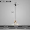 Lustre Moderno Simples de Luxo Leve para Mesa de Cabeceira Levantável Ajustável Sala de Estar Quarto Criativo Parede de Fundo de TV Sofá Pequeno Lustre